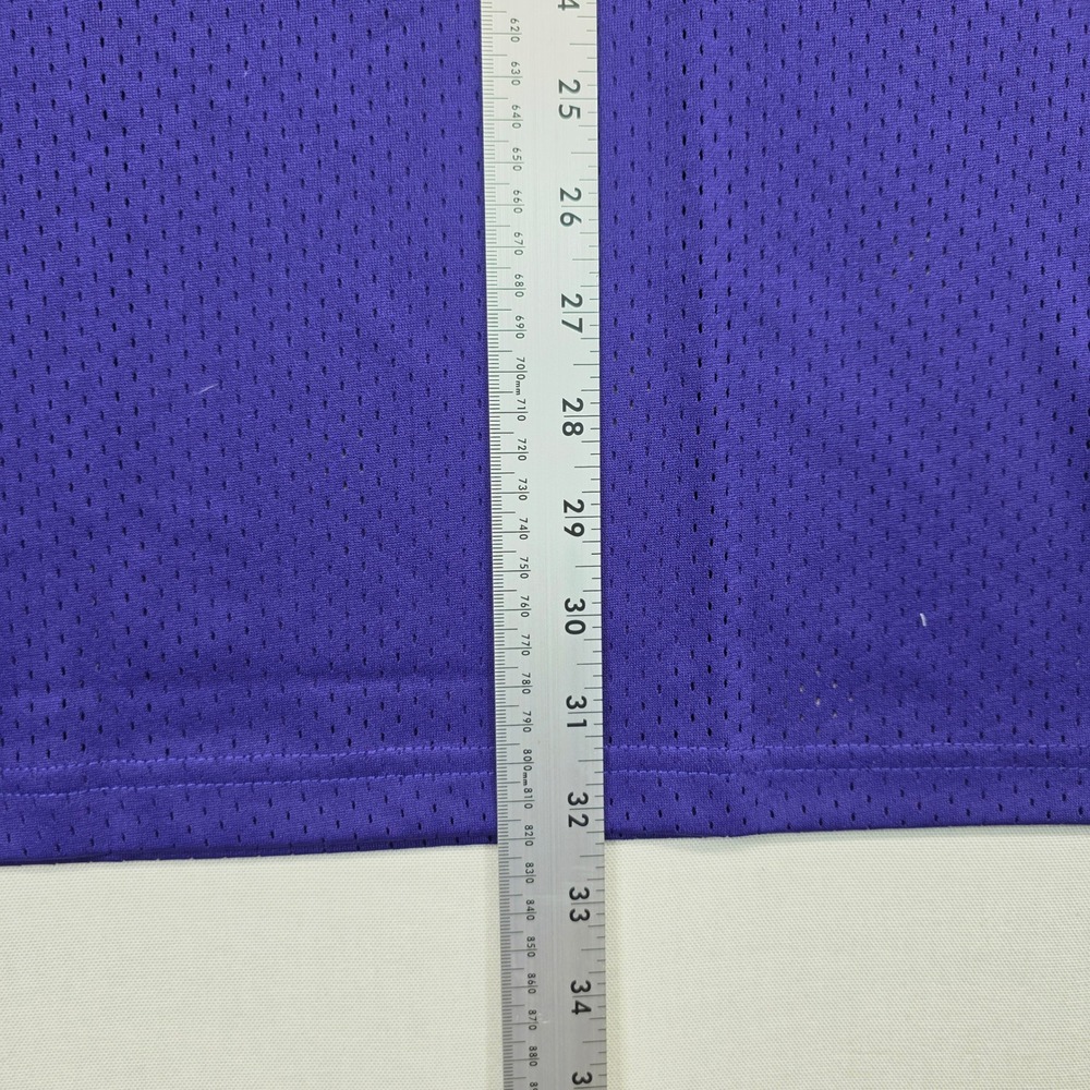 Shaquille O'Neal LSU Tigers 33 Basketball Jersey Purple Mens XXL Shaq College - Picture 7 of 9